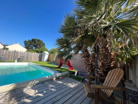 Maison 4 chambres, avec piscine