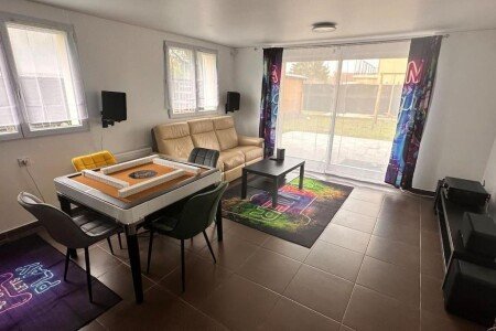 Appartement 2 chambres, avec jardin