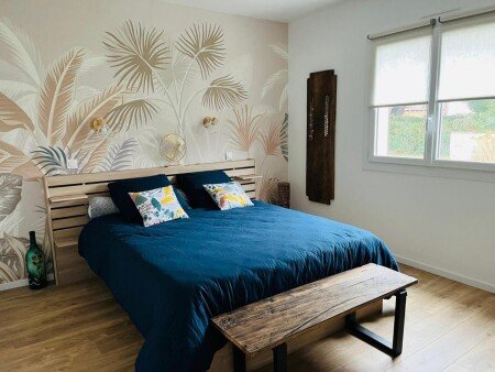 Bed and breakfast 1 habitación, con jardín