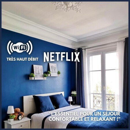 Appartement cozy, 1 chambre, avec wifi
