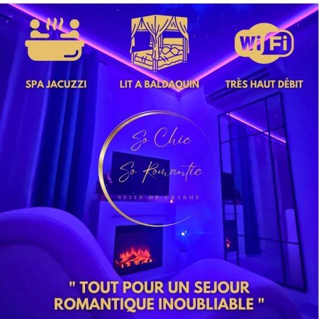 Bed and breakfast de charme, 1 chambre, avec jacuzzi