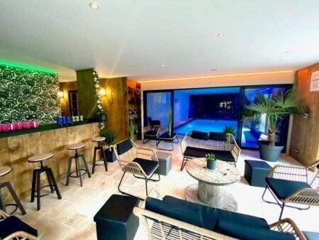 Tente 1 chambre, avec piscine