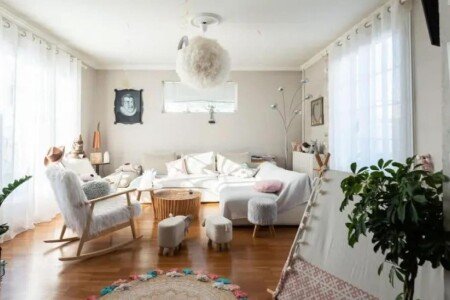 Huis 2 slaapkamers, met tuin