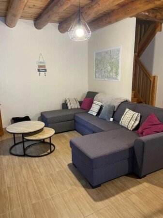 Chalet tout confort, 3 chambres, avec jardin