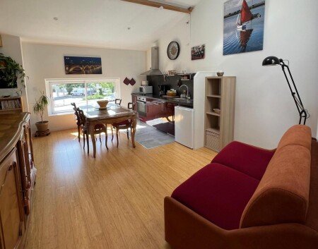 T2 1 chambre, avec jardin