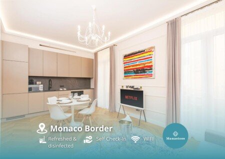 Appartement moderne, 1 chambre, avec climatisation