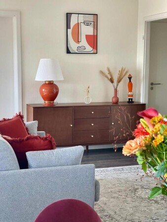 Appartement cozy, 2 chambres, avec wifi