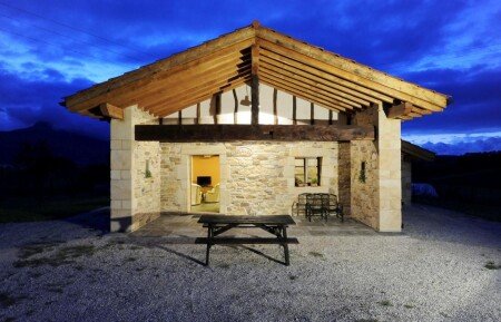 Maison de campagne 2 chambres, avec jardin