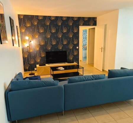 Appartement 2 chambres, avec jardin