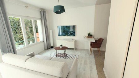 Studio 1 chambre, avec jardin