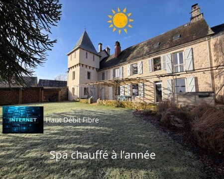 Maison 3 chambres, avec jacuzzi