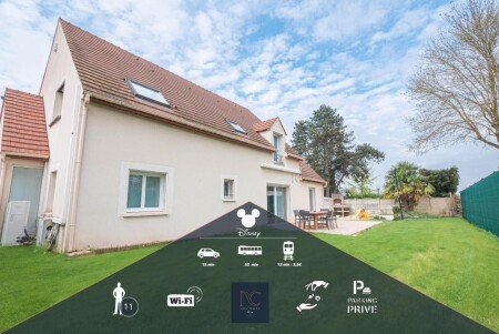 Maison 5 chambres, avec jardin