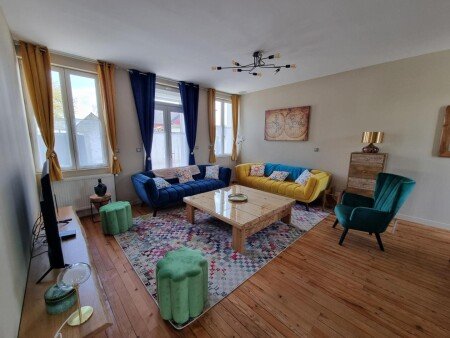 Maison cozy, 3 chambres, avec wifi