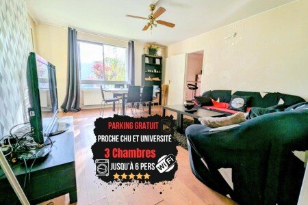 Bed and breakfast 3 chambres, avec wifi