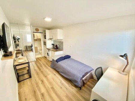Studio cozy, 1 chambre, avec jardin
