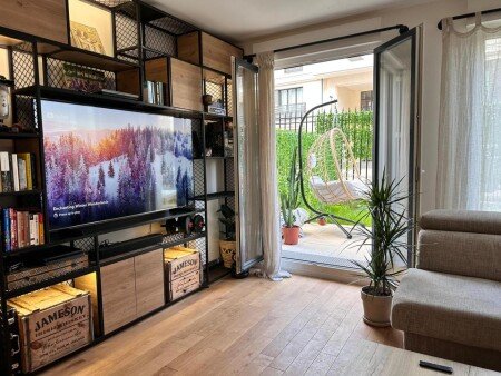 Appartement cozy, 1 chambre, avec jardin
