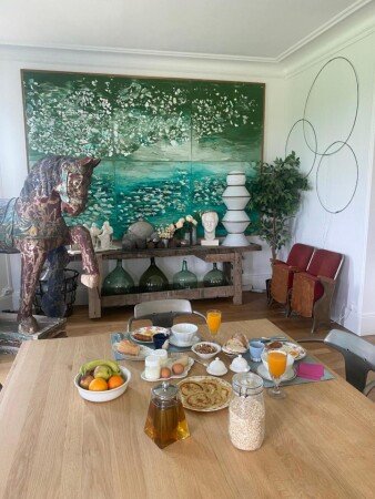 Bed and breakfast 1 chambre, avec jardin