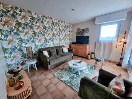 T2 1 chambre, avec jardin