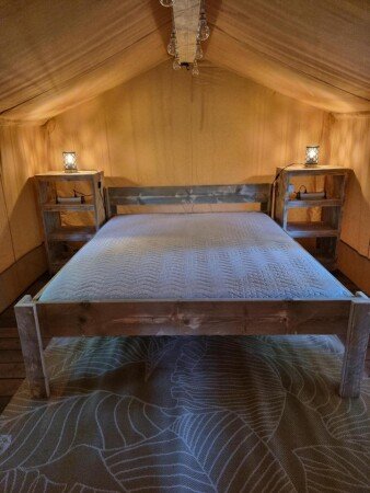 Camping / Mobil Home 1 chambre, avec jacuzzi