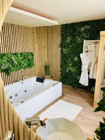 Maison de campagne 2 chambres, avec sauna