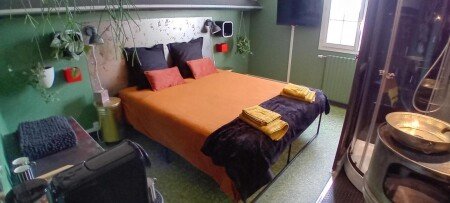 Bed and breakfast 1 chambre, avec jardin