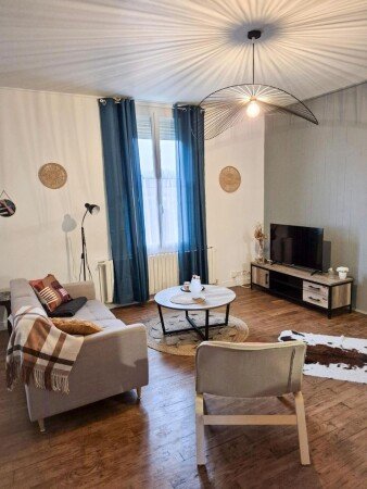 Appartement 2 chambres, avec jardin