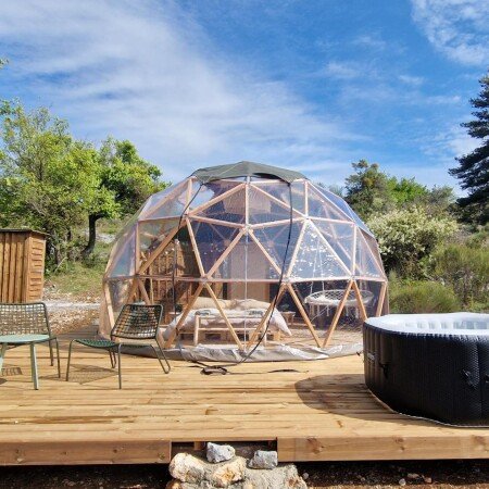 Hébergement insolite 1 chambre, avec climatisation