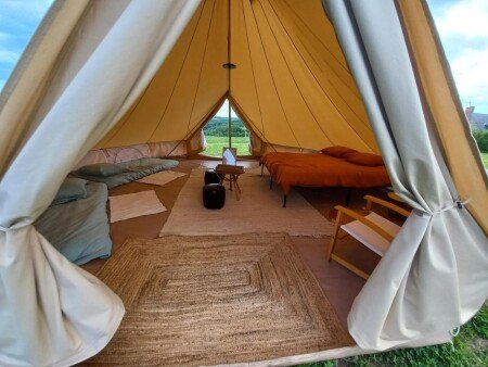Tipi 1 chambre, avec jardin