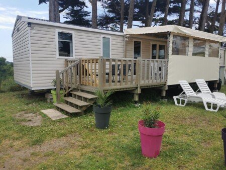 Mobil home 3 chambres, avec jacuzzi