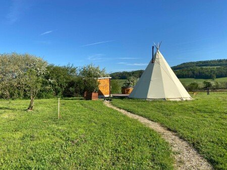 Tipi 1 chambre, avec jacuzzi