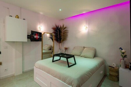 Appartement 1 chambre, avec jacuzzi