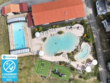 Hébergement insolite 8 voyageurs, avec piscine