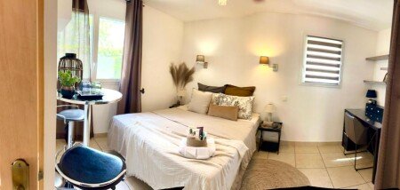 Bed and breakfast 1 chambre, avec jardin