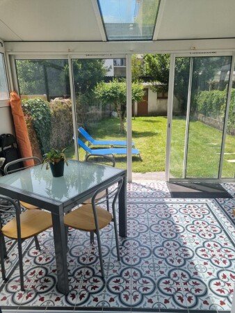 Appartement 1 chambre, avec jardin