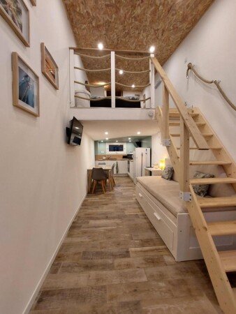 Studio 1 chambre, avec jardin