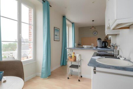 Studio 1 chambre, avec parking