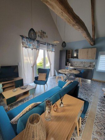 Maison de campagne 2 chambres, avec jacuzzi