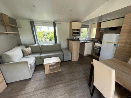 Mobil home 3 chambres, avec jacuzzi