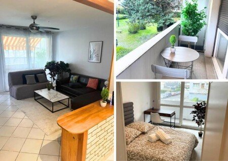 Appartement 2 chambres, avec climatisation