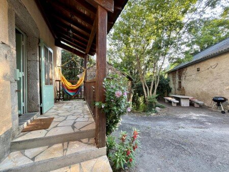 Maison de campagne 2 chambres, avec jardin