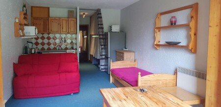 Studio 2 chambres, avec jardin