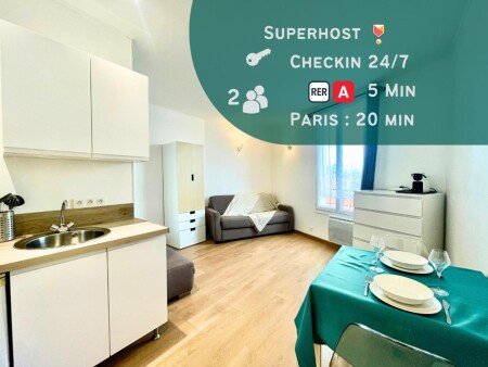 Appartement 1 chambre, avec wifi