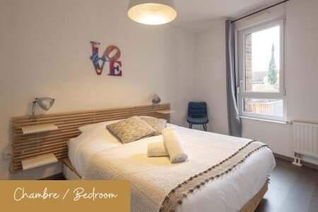 T2 1 chambre, avec wifi