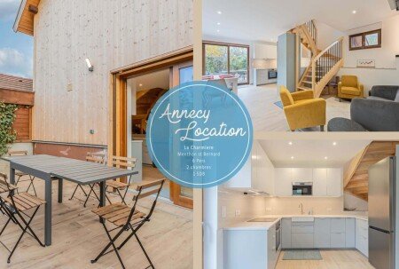 Chalet 2 chambres, avec climatisation