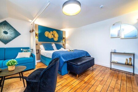 Appartement 1 slaapkamer, met tuin