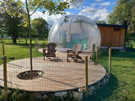 Tente 1 chambre, avec jacuzzi