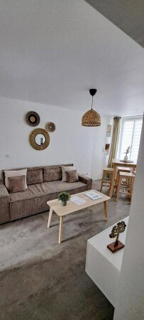 Appartement 1 chambre, avec jardin