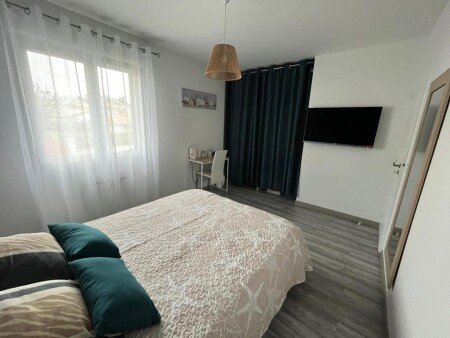 Bed and breakfast 1 chambre, avec jardin