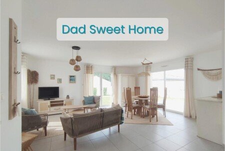 Maison cozy, 3 chambres, avec jardin