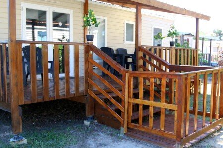 Mobil home 3 chambres, avec jacuzzi